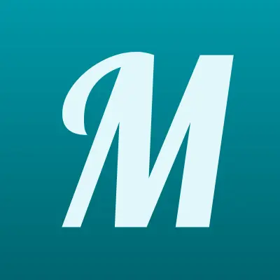 Мальвина, магазин товаров для детей, лого-визитка