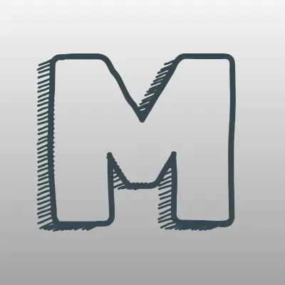 Метизы, сеть магазинов, лого-визитка