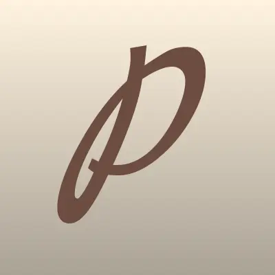 Parfum & cosmetics, лого-визитка