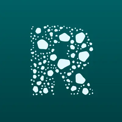 Rehau, магазин окон и дверей, лого-визитка